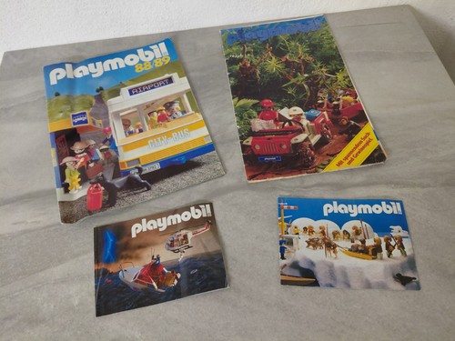 Playmobil kataloge 80er - playmobil,
