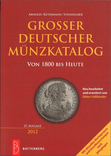 Großer deutscher münzkatalog - großer,