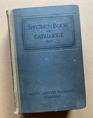 American type founders - american,