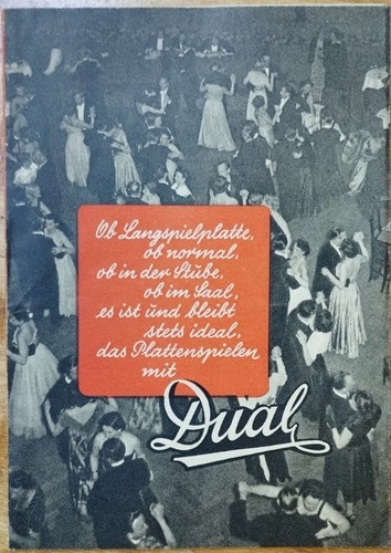 Dual katalog 1953 - katalog,