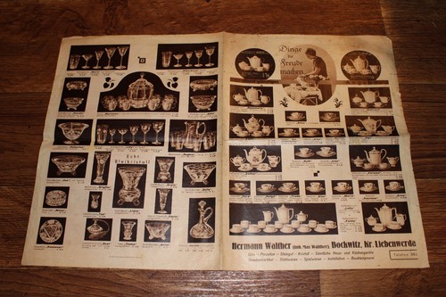 Katalog prospekt 1930 - prospekt,