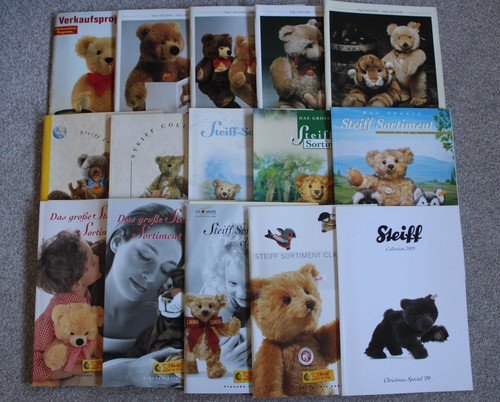 Steiff 15 verschiedene - ,
