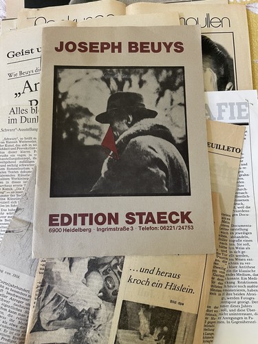Joseph beuys edition - beuys, staeck