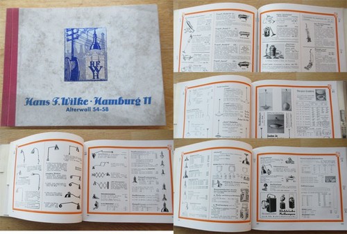 Alter katalog hans wilke - katalog, f.
