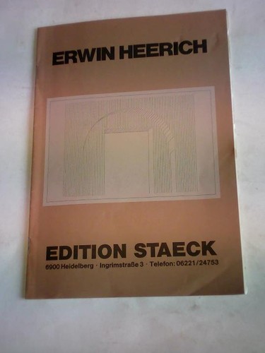 Erwin heerich - heerich, (katalog)