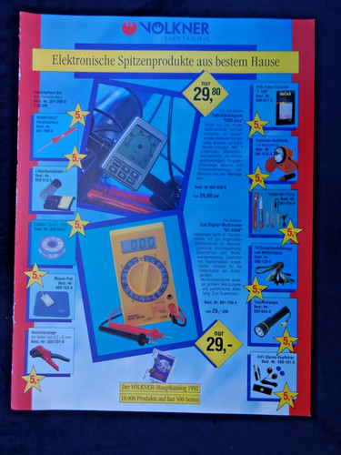 Völkner katalog aus 1992 - katalog,aus,