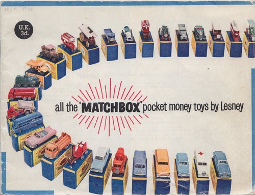 Matchbox katalog 1960 - katalog, 1