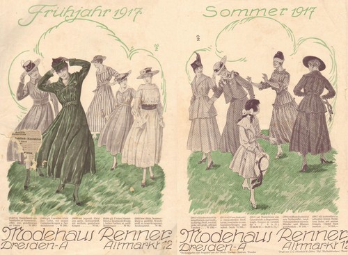 Damenmode katalog seiten - katalog,