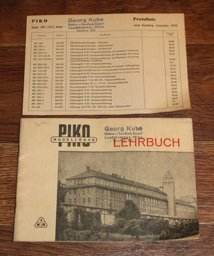 Piko modellbahn lehrbuch - piko,