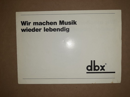 Dbx katalog prospekt - katalog,
