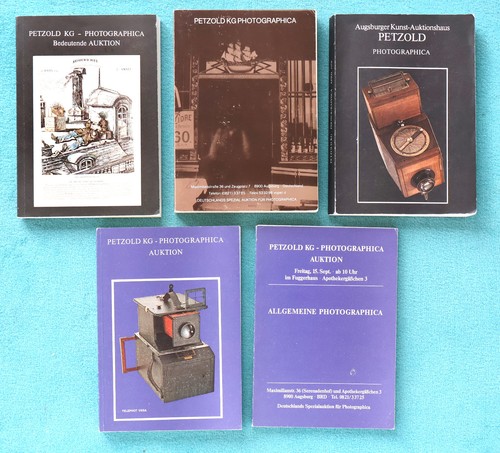 Photographica kataloge - 5x,