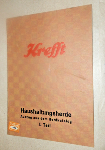 Krefft haushaltsherde öfen - haushaltsherde,