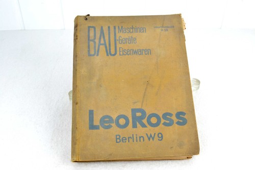 Antik katalog leo ross - katalog, berlin