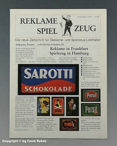 Heft reklame spielzeug von - +,
