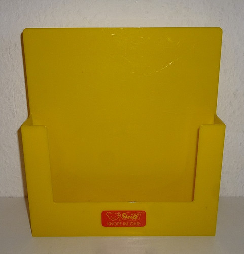 Steiff prospekt halter - steiff, prospekt-halter