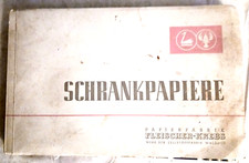 Katalog Schrankpapier 50er